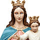 Mary Help of Christians statue in fiberglass 120cm s3