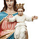 Matka Boża Wspomożycielka 120 cm włókno szklane malowana s2