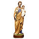 Saint Joseph and baby Jesus statue in fiberglass 130cm s1