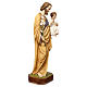 Saint Joseph and baby Jesus statue in fiberglass 130cm s6