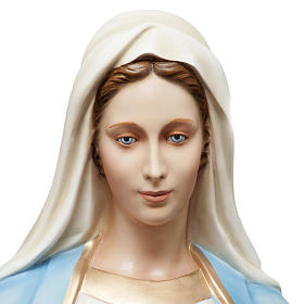 Sagrado Corazón de María 165 cm. fibra de vidrio coloreada
