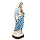 Sacred Heart of Mary statue in painted fiberglass 165cm s5