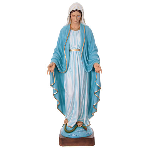 Immaculate Virgin Mary statue, 180cm, painted fiberglass 1