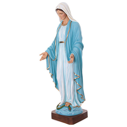 Immaculate Virgin Mary statue, 180cm, painted fiberglass 10