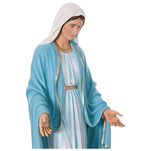 Immaculate Virgin Mary statue, 180cm, painted fiberglass 16