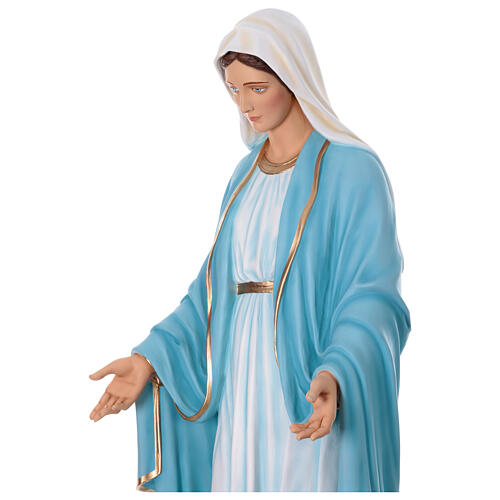 Immaculate Virgin Mary statue, 180cm, painted fiberglass 19