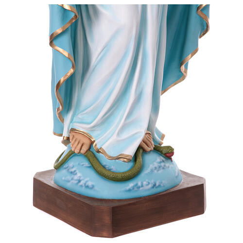 Immaculate Virgin Mary statue, 180cm, painted fiberglass 27
