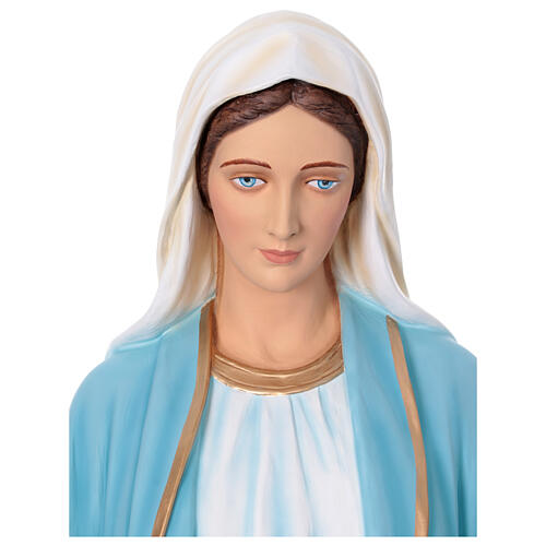 Immaculate Virgin Mary statue, 180cm, painted fiberglass 30