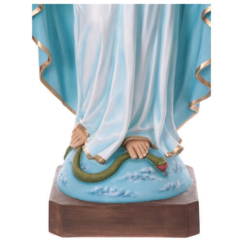 Immaculate Virgin Mary statue, 180cm, painted fiberglass 31