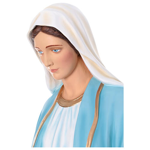 Immaculate Virgin Mary statue, 180cm, painted fiberglass 34