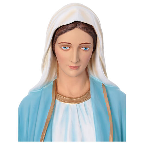 Immacolata 180 cm vetroresina dipinta 2
