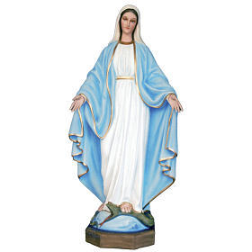 Immaculate Virgin Mary statue, 100cm, painted fiberglass