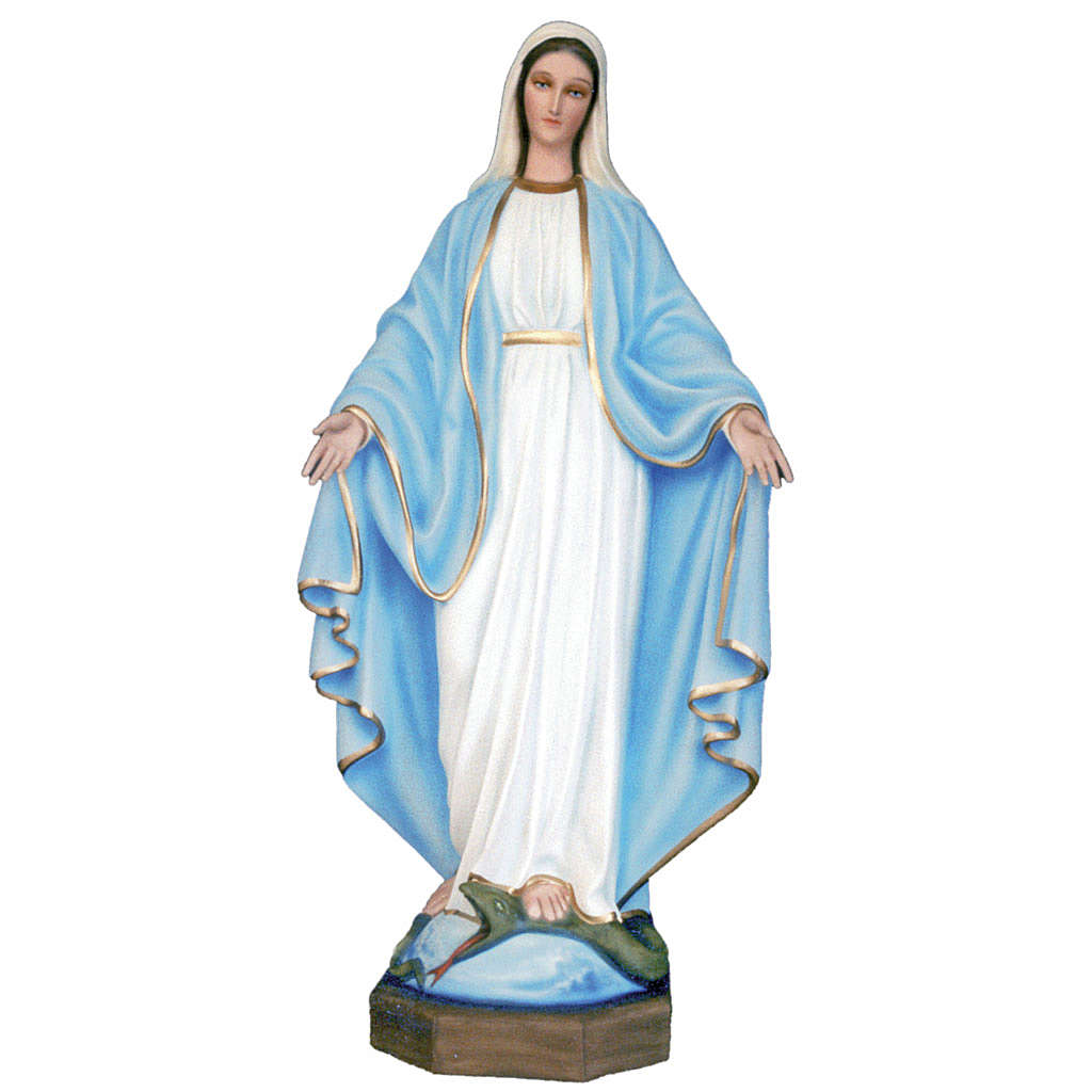 Immaculate Virgin Mary statue, 100cm, painted fiberglass | online sales