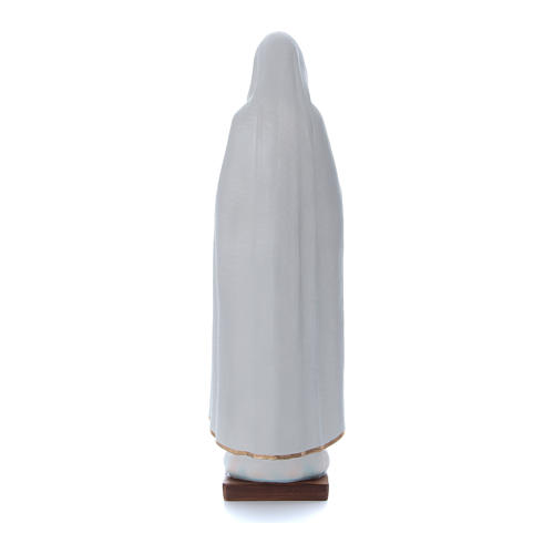 Notre-Dame de Fatima fibre de verre colorée 100cm 5
