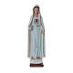 Notre-Dame de Fatima fibre de verre colorée 100cm s1