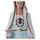 Notre-Dame de Fatima fibre de verre colorée 100cm s4