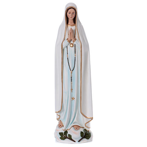 Our Lady of Fatima, statue in coloured fiberglass, 100cm 1