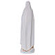 Virgen de Fátima 100 cm. fibra de vidrio coloreada s5