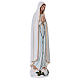 Madonna di Fatima 100 cm in vetroresina colorata s4