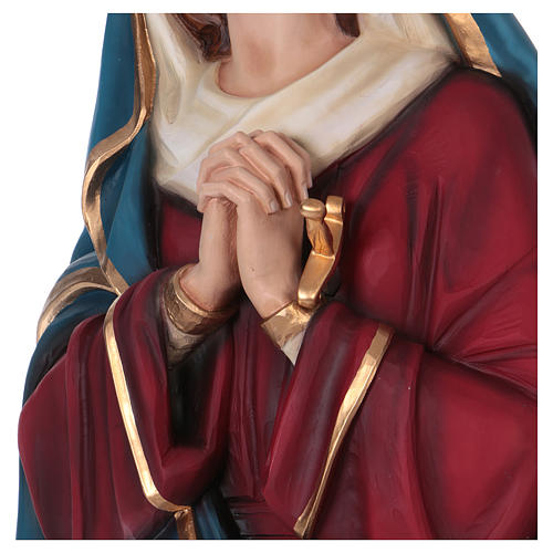Nuestra Señora de los Dolores 160 cm. fibra de vidrio coloreada 4