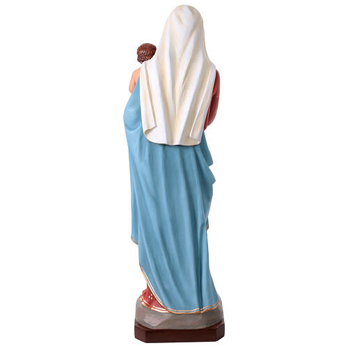 Madonna con bimbo 135 cm in vetroresina dipinta 10