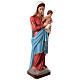 Madonna con bimbo 135 cm in vetroresina dipinta s4
