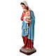 Madonna con bimbo 135 cm in vetroresina dipinta s7