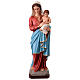 Madonna with Child Statue 135 cm in painted fiberglass s1