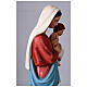 Madonna with Child Statue 135 cm in painted fiberglass s9