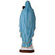 Virgin Mary with baby and light blue dress statue in fiberglass, s9