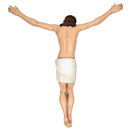 Body of Christ, statue in painted fiberglass, 90 cm 2