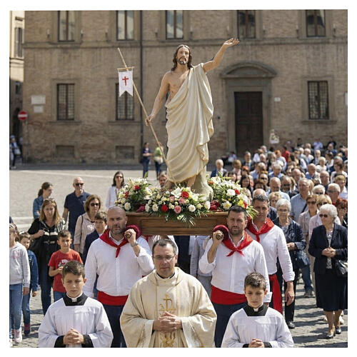 Auferstehender Christus 130cm Fiberglas 2