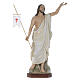Christ Ressuscité fibre de verre peint 130cm s1
