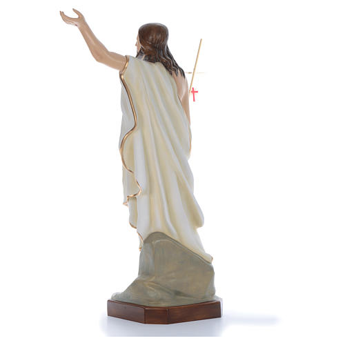 Jesus Ressuscitado 130 cm fibra de vidro pintada 4