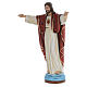 Christ the Redeemer, statue in painted fiberglass, 160cm s2