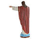 Christ the Redeemer, statue in painted fiberglass, 160cm s4