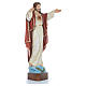 Christ the Redeemer, statue in painted fiberglass, 100cm s3