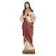 Sacred Heart of Jesus, statue in painted fiberglass, 100cm s1