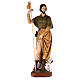 Saint Roch, statue in painted fiberglass, 100cm s1