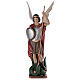 Saint Michael archangel, statue in painted fiberglass, 180cm s1