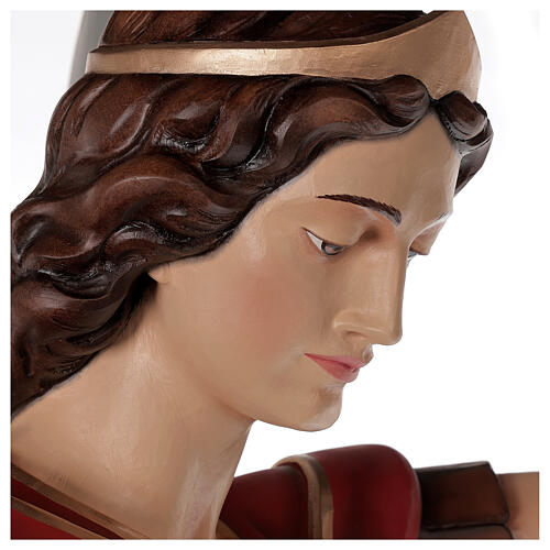 San Michele Arcangelo 180 cm vetroresina dipinta 3