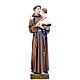 Saint Anthony of Padua, statue in painted fiberglass, 65cm s1