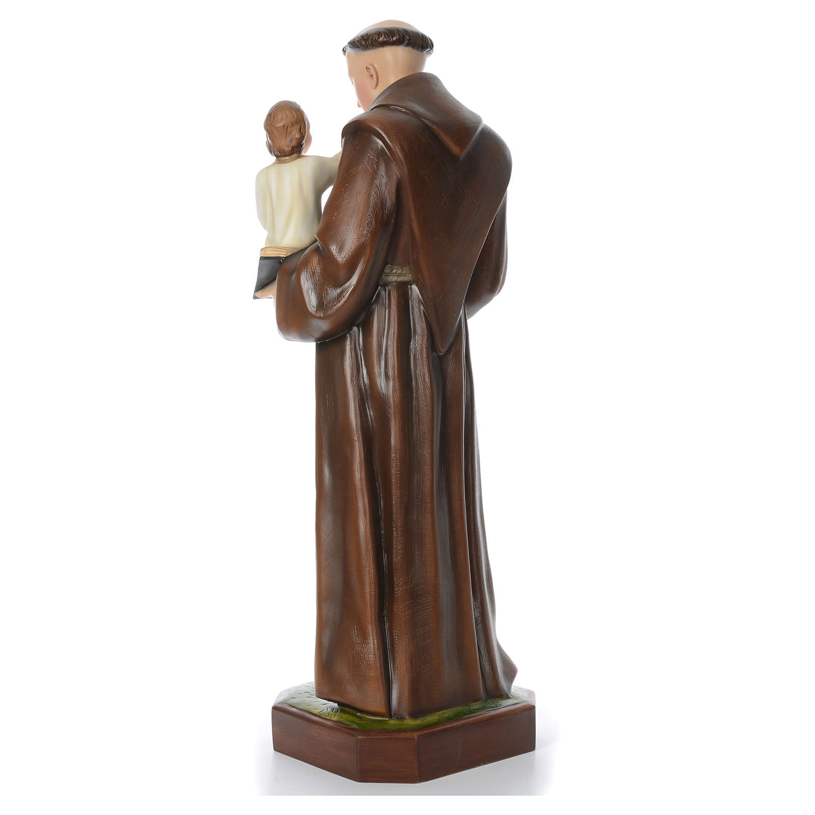 Saint Anthony of Padua, statue in coloured fiberglass, 130cm | online ...