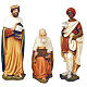 Three Wise Men, statue in painted fiberglass, 100cm s1