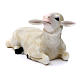 Deux moutons pour Nativité 80cm en fibre de verre s4