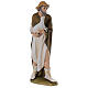 Shepherd with Small Sheep 80 cm Nativity Statue in Painted Fiberglass s5