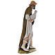 Shepherd with Small Sheep 80 cm Nativity Statue in Painted Fiberglass s7
