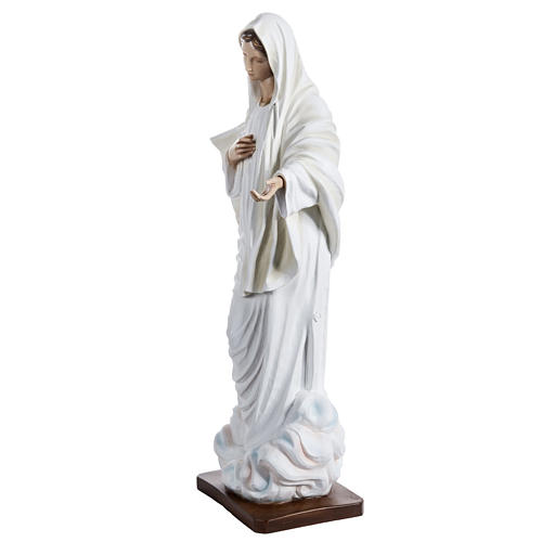 Our Lady of Medjugorje statue in painted fiberglass, 170cm 4