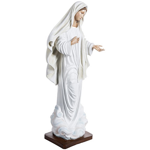Our Lady of Medjugorje statue in painted fiberglass, 170cm 5