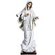 Our Lady of Medjugorje statue in painted fiberglass, 170cm s1